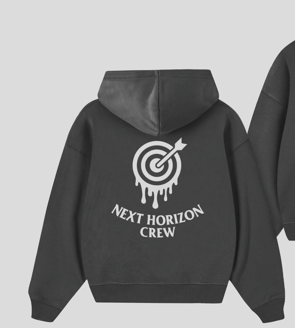CREW AIM HOODIE - DARK GREY