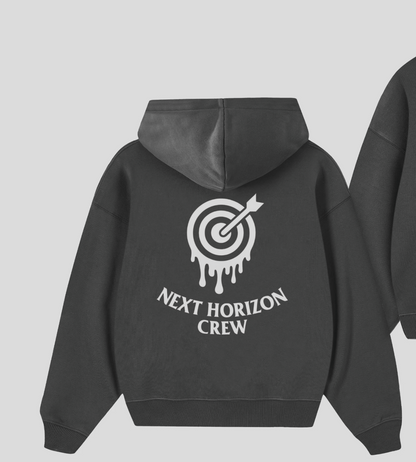 CREW AIM HOODIE - DARK GREY